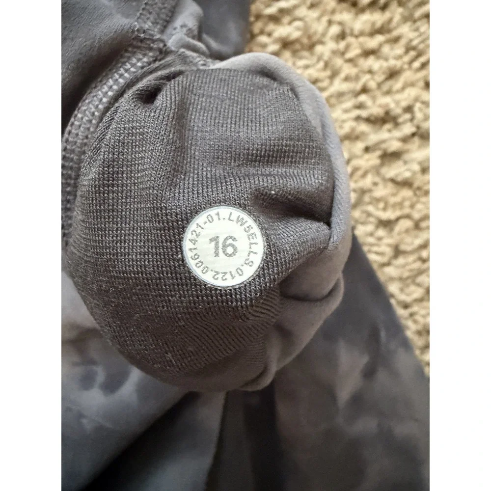 Lululemon Align High Rise Pant Diamond Dye Pitch Grey Graphite Grey 25